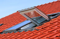 Blain roof window